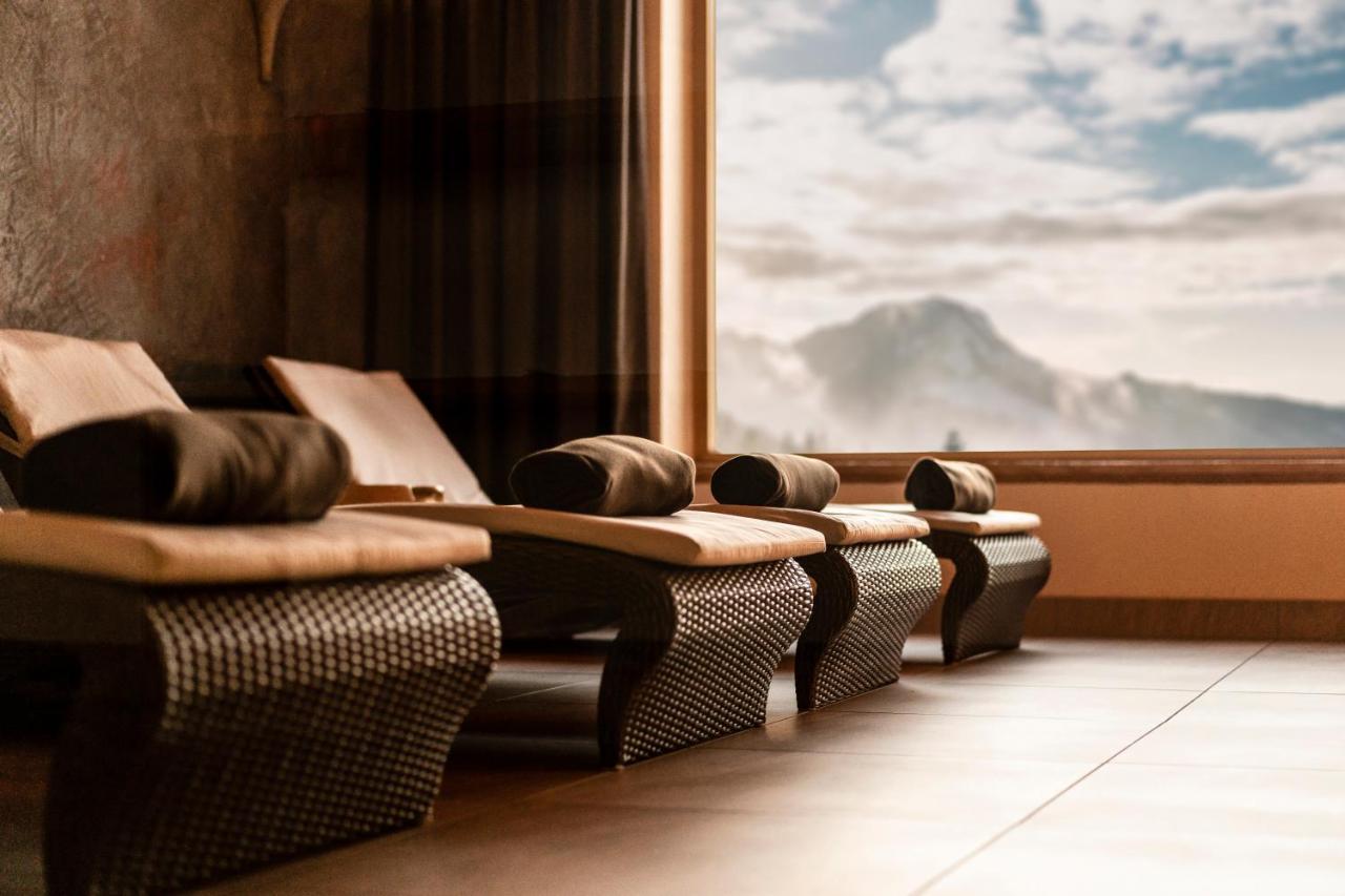 Alpin Lodges - Moderne Appartements Mit Zugang Zu 3000 Qm Spa Panoramahotel Oberjoch バート・ヒンデラング エクステリア 写真