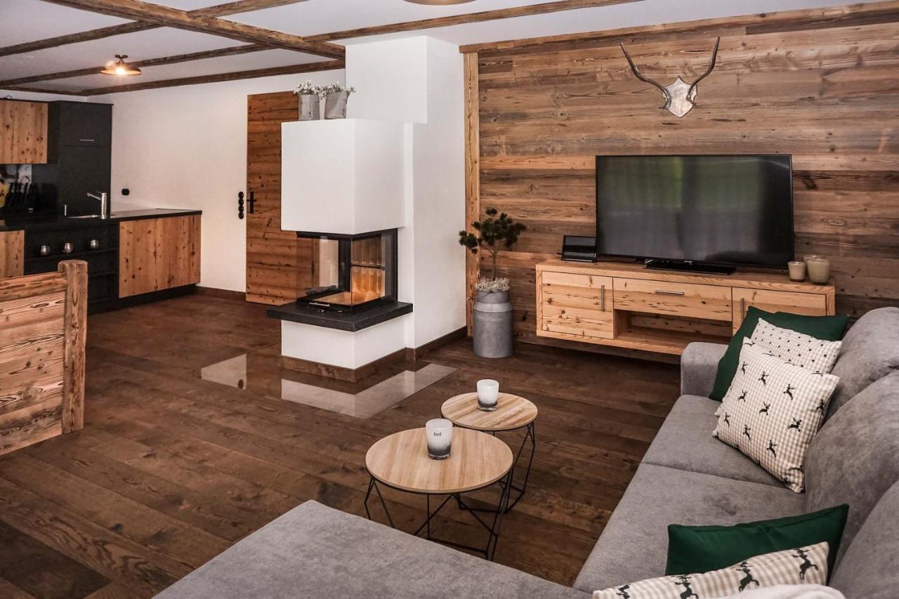 Alpin Lodges - Moderne Appartements Mit Zugang Zu 3000 Qm Spa Panoramahotel Oberjoch バート・ヒンデラング エクステリア 写真