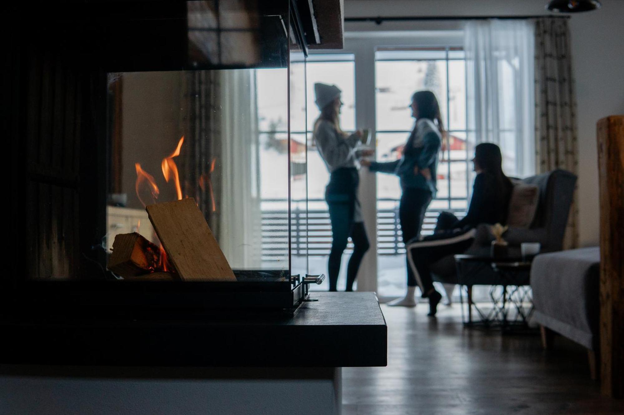 Alpin Lodges - Moderne Appartements Mit Zugang Zu 3000 Qm Spa Panoramahotel Oberjoch バート・ヒンデラング エクステリア 写真